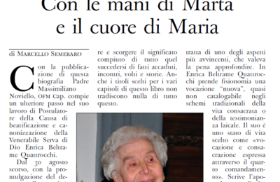 Libro: “Il mestolino di Dio” – dall’Osservatore Romano del 29 dicembre 2022