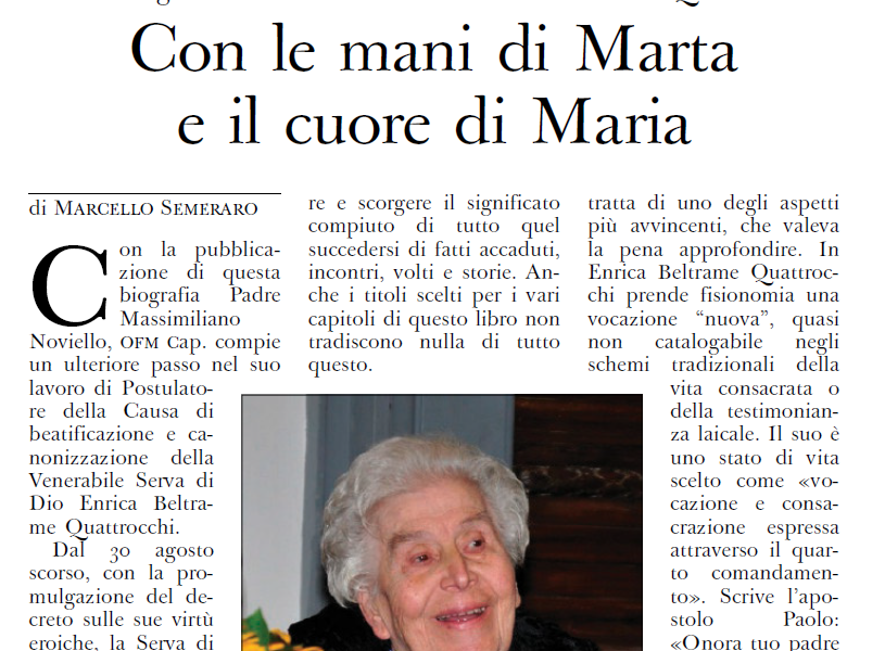 Libro: “Il mestolino di Dio” – dall’Osservatore Romano del 29 dicembre 2022