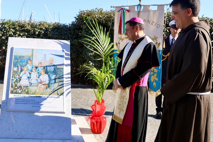 Anzio celebra i Beati Luigi e Maria Beltrame Quattrocchi: una giornata di fede, memoria e testimonianza
